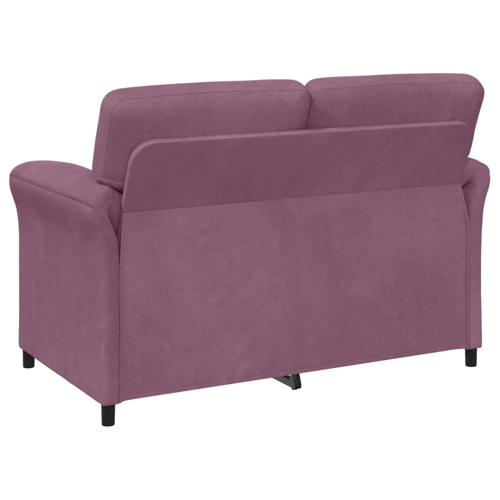 Divano a 2 Posti Viola 138 x 83 x 95 cm Velluto 42033952