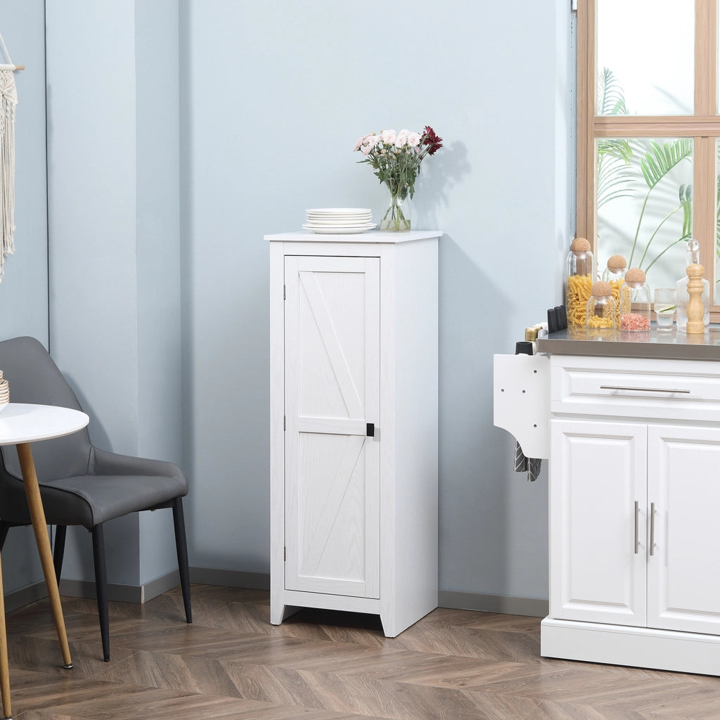 Mobile contenitore multiuso ¨C Xylo ¨C Bianco 3 ripiani regolabili 120cm