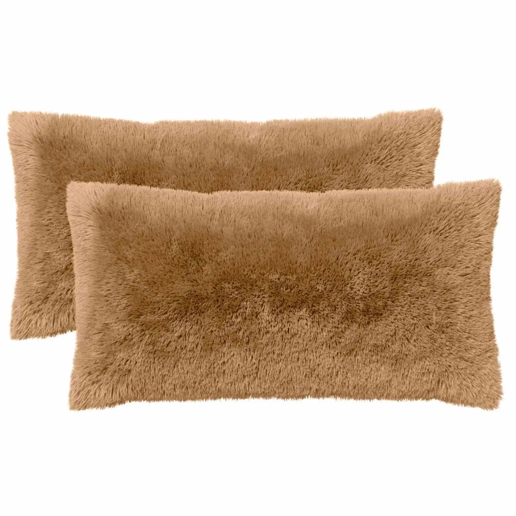 Federa 2 pcs HEERLEN Tortora 40 x 80 cm Fleece PV 910129