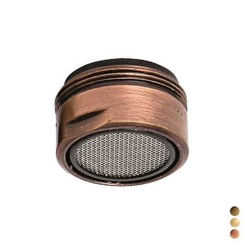 AERATORE CON FILTRO MASCHIO 24x1- M 24X1 - Bronzato- DEBOR- pezzi 1
