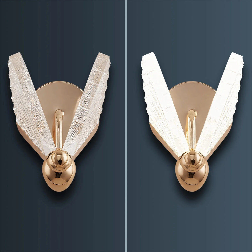 Applique Da Parete Led Lhj104-1w Light Rose Gold