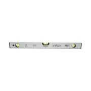 Livella magnetica in alluminio da 600 mm, con 3 bolle di livello e righello graduato da 0 a 60 cm, marca Crownman.