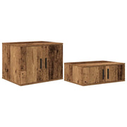 Armadio 2 pz Legno vecchio 103 x 41 x 40 cm Legno multistrato CFW6691726