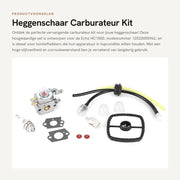Set di accessori di carburatore in alluminio - Sostituzione facile - Efficienza migliorata - Resistente allo sforzo - Facile da installare