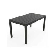 Tavolo Resina Sumatra Antracite 138X80 Progarden