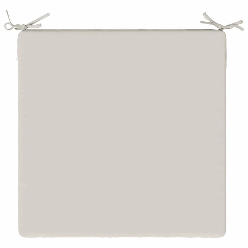 Cuscini per Sedia in 4 Pezzi SOEST 4 pz 100% Poliestere Bianco 944940