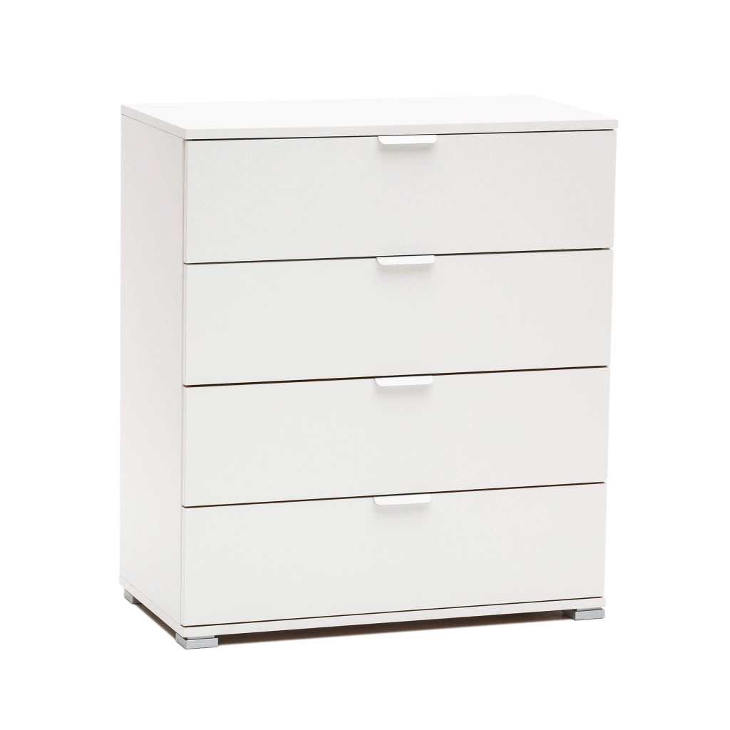 Cassettiera 4 cassetti in Legno Composito cm 75x38x85 - DAMIAN