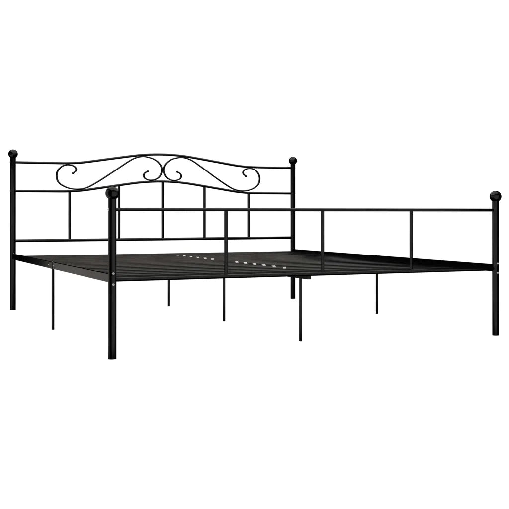 Giroletto Nero in Metallo 180x200 cm 284528