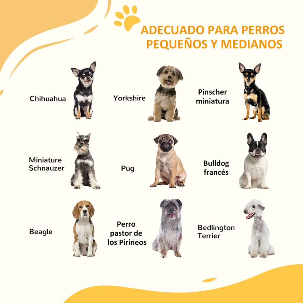 Barriera per Cani Estendibile ¨C zephmum ¨C Bianco 74-100x76 cm
