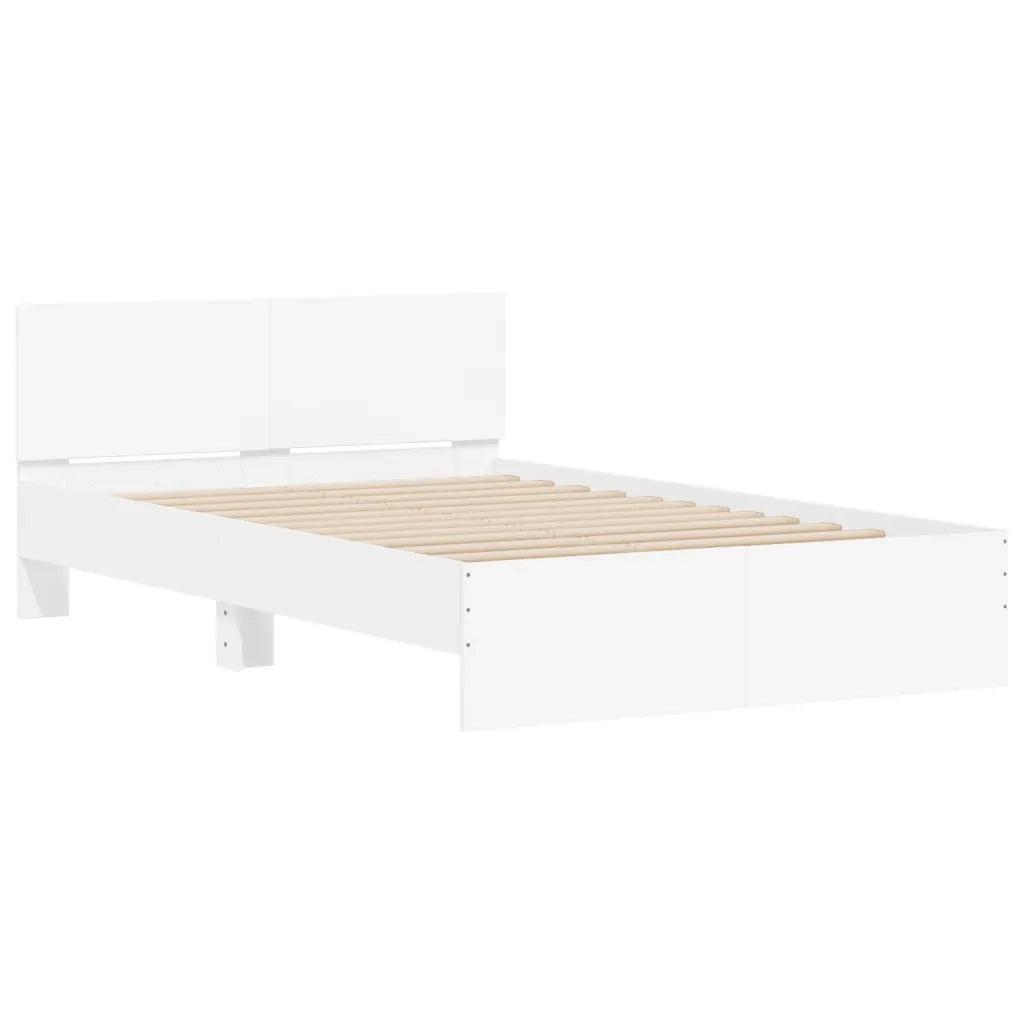 Giroletto con Testiera Bianco 120x190 cm 3207511