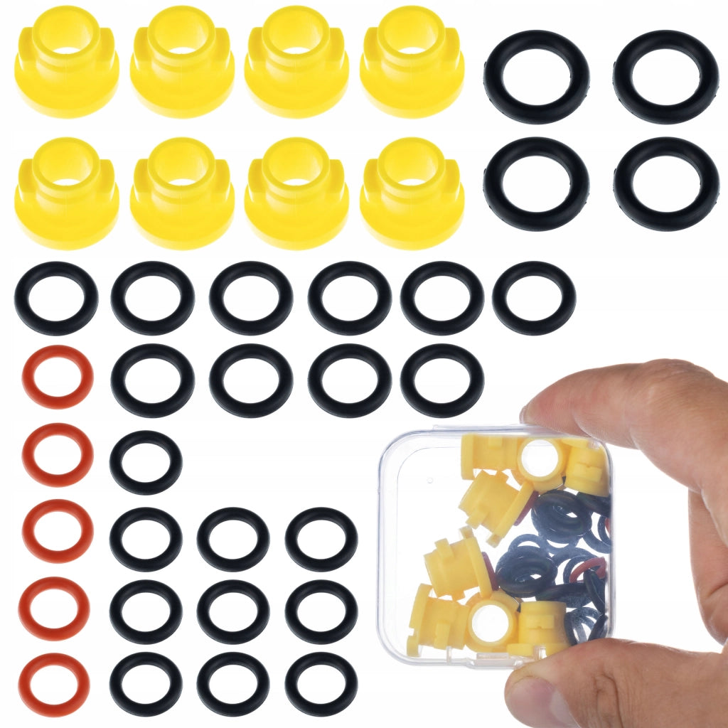 Set di Guarnizioni e O-Ring di Ricambio compatibile con Idropulitrice Kärcher K2–K7 – 37 Pezzi, Alta Qualità