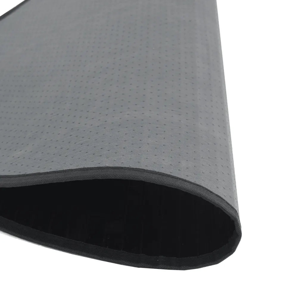 Tappeto Rotondo Nero 100 cm in BambÃ¹