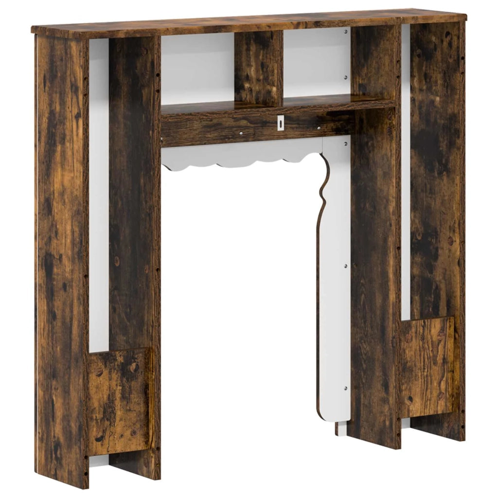 Cornice per camino Rovere Fumo 93 x 20 x 89 cm 8006629