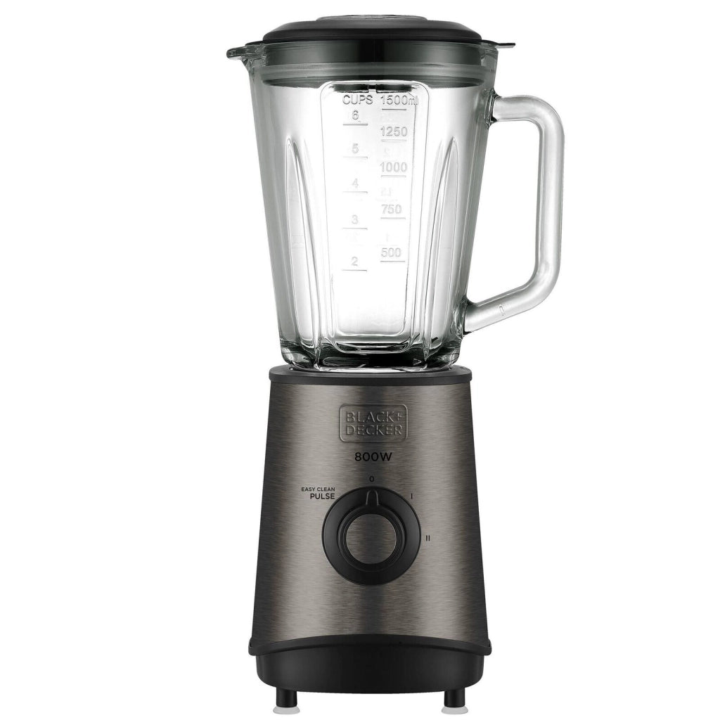 Black & Decker BXJB800E Frullatore da tavolo 800 W Nero, Trasparente