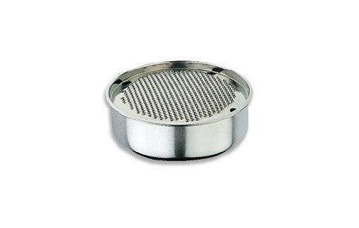 Grattugia manuale con contenitore bari in acciaio inox tonda rivadossi