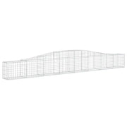 Cesto Gabbione ad Arco 400x30x40/60 cm Ferro Zincato