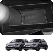 Organizzatore per console centrale compatibile con accessori auto, compatibile con Volkswagen Up, VW Up, GTI, Seat MII, Skoda Citigo