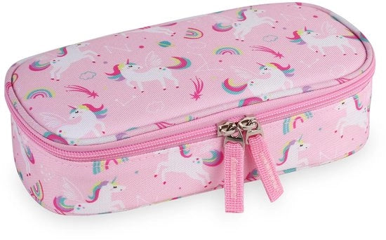 Etui per bambini, grande capacità, borsa per matite multi-compartimentale per bambini, grande contenitore per adulti con chiusura a righello, grande cassetta per penna per la scuola