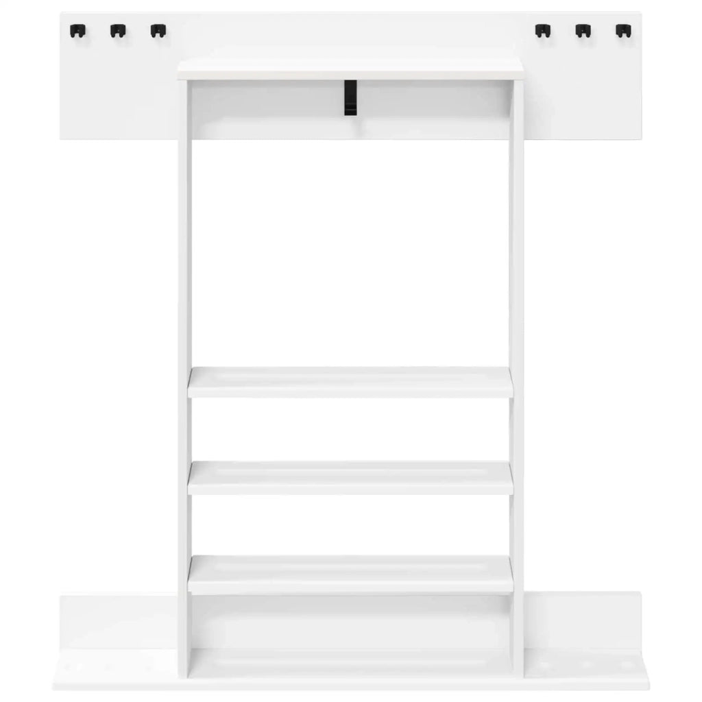 Supporto per stecche da biliardo Legno ingegnerizzato Bianco 3429716
