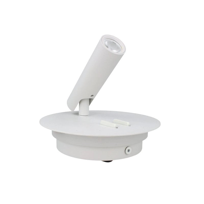 Applique Lampada Led Da Parete Comodino Per Lettura Doppia Illuminazione 3W 6W 3000K SKU-211489