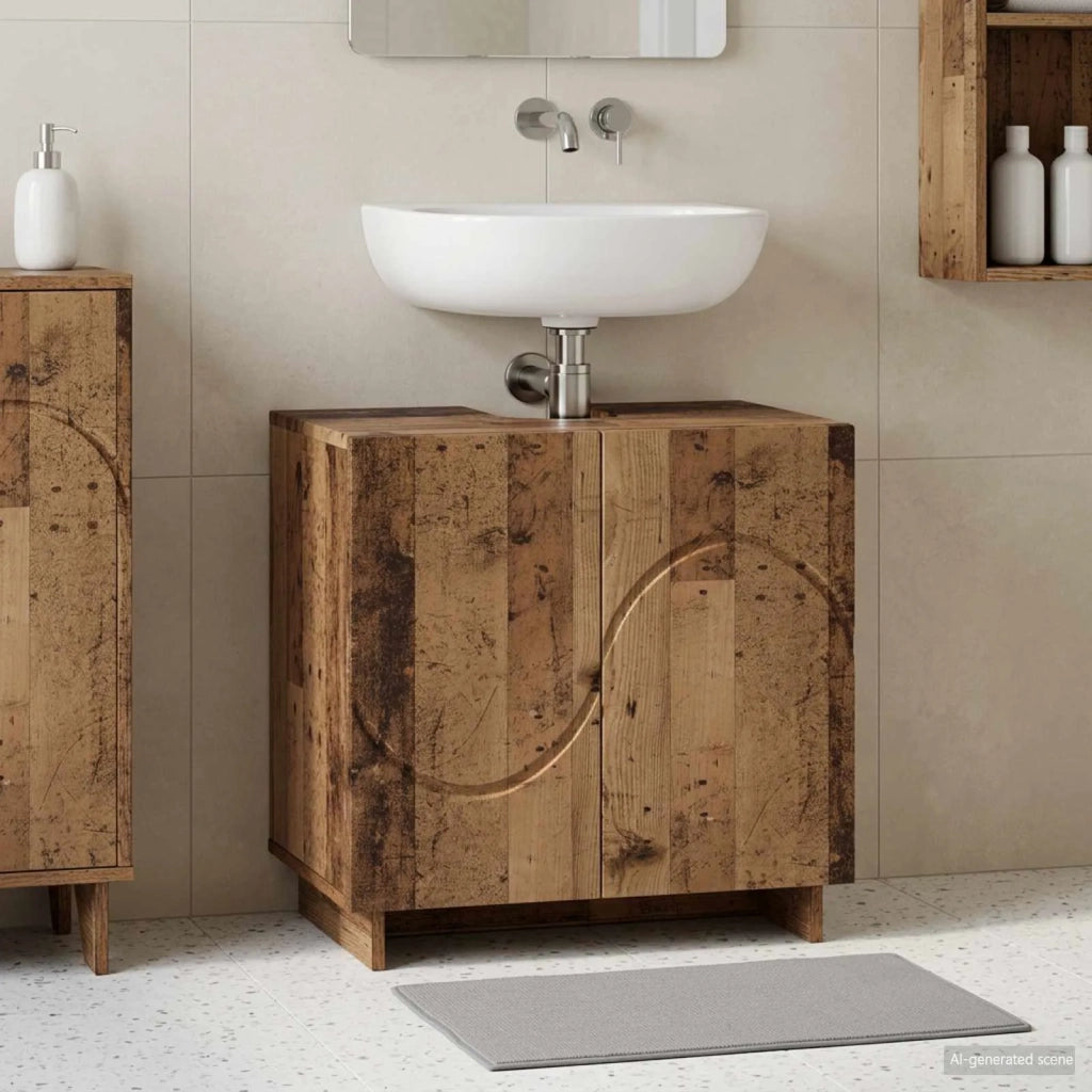 Mobile da bagno Legno antico 60 x 41 x 58 cm 8011619