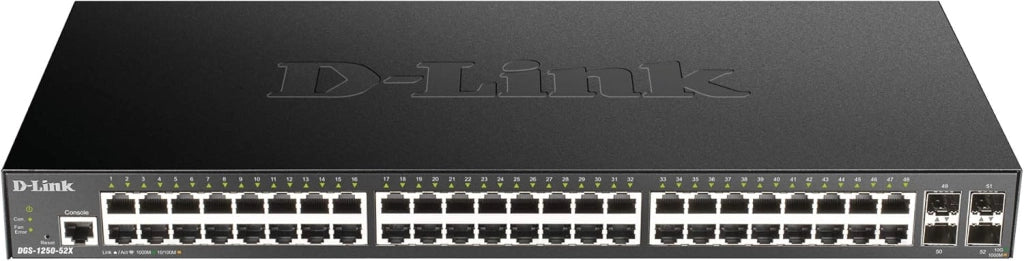 D-Link DGS-1210-28P/E Smart+ Switch Gestito, 28 Porte Gigabit, PoE - Solo cavo di alimentazione UE