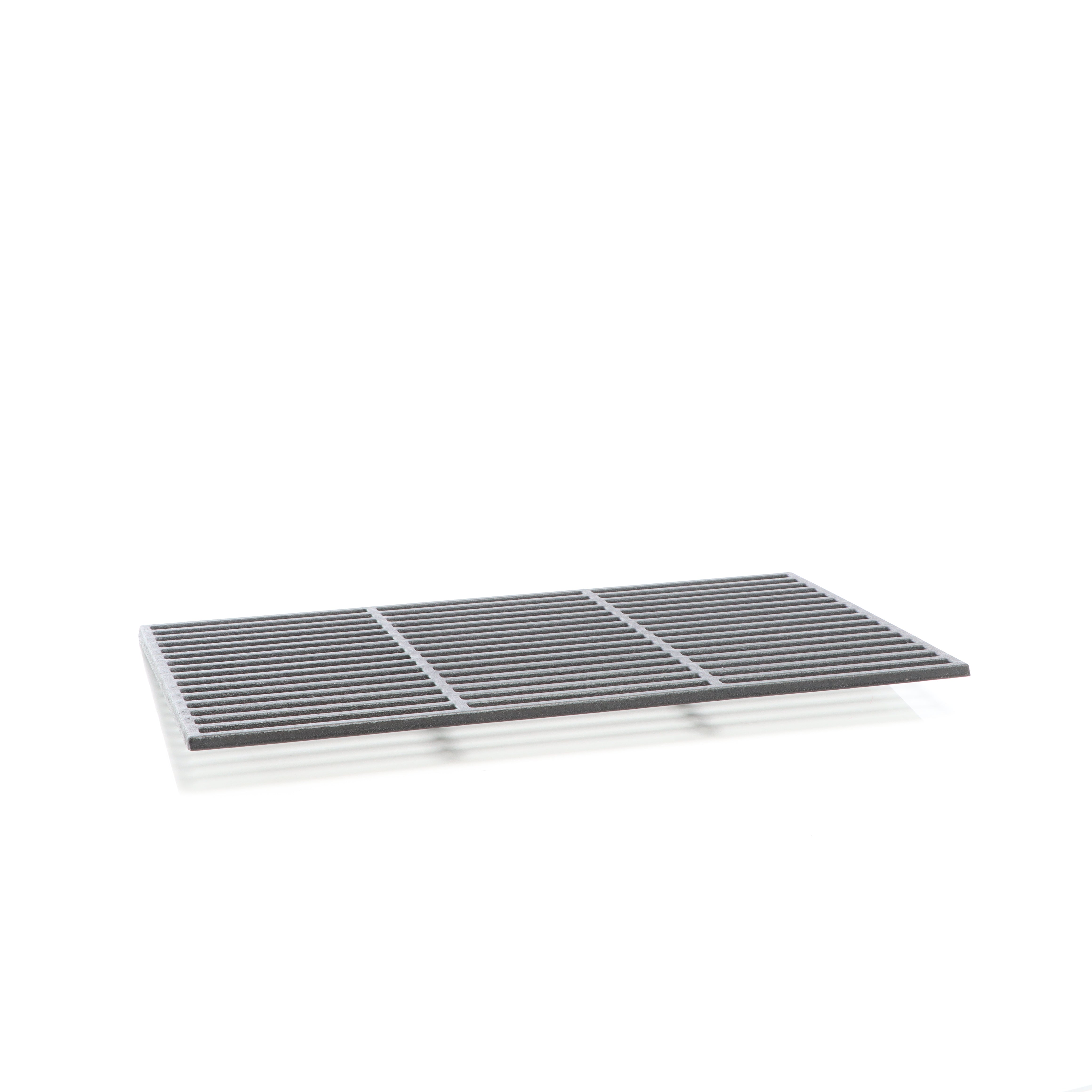 Griglia rettangolare in ghisa 60 x 40 cm per barbecue a carbone e a gas