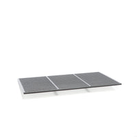 Griglia rettangolare in ghisa 60 x 40 cm per barbecue a carbone e a gas