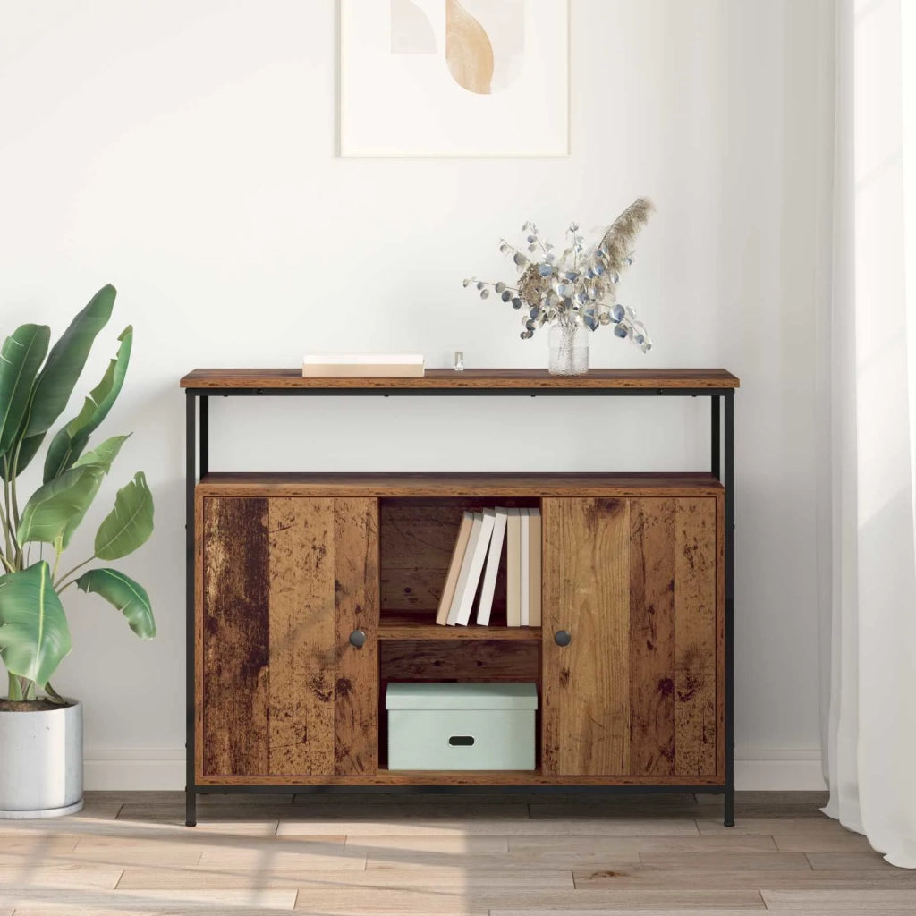 Credenza Legno vecchio 100 x 35 x 80 cm Legno multistrato 882812