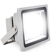 Trade Shop - Faro Faretto A Led Ultra Slim A Luce Calda Fredda Rgb Da Per Esterno Ip65 220v - -bianco Freddo-50 Watt -regular    -