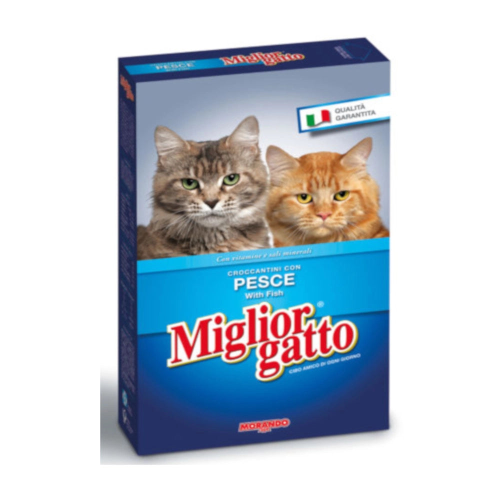 Miglior gatto morando adult croccantini secchi al pesce confezione da 400 grammi