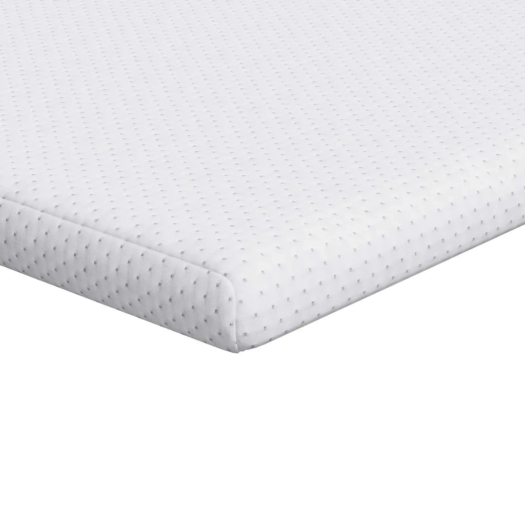 Topper per materasso-Materassino Bianco 180 x 200 cm Tessuto Jacquard 966073