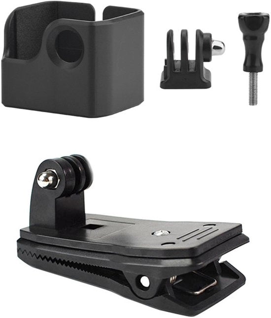 Accessori per protezione e montaggio per DJI OSMO POCKET 3, con custodia protettiva e clip per borsa.