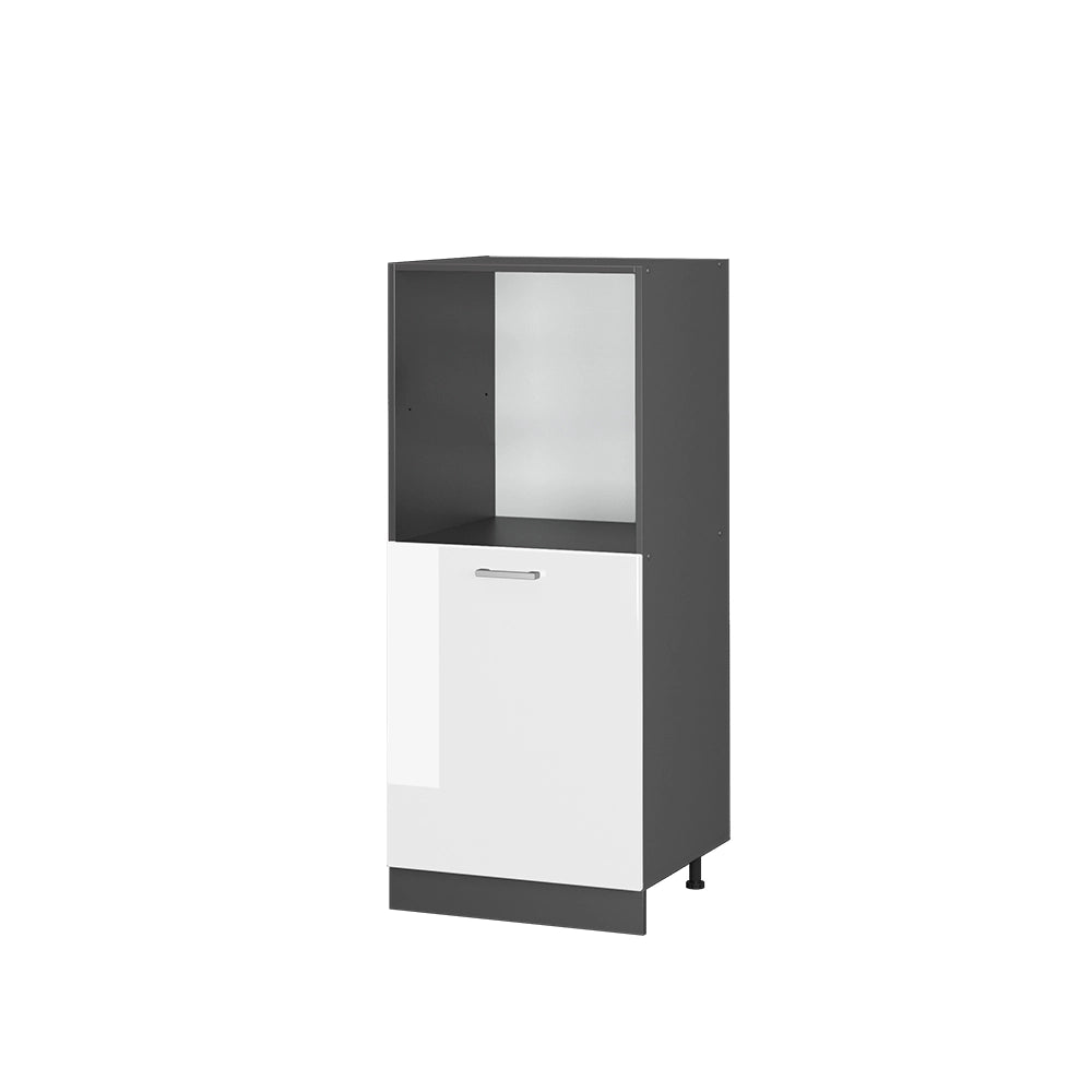 Vicco Mobile per forno da incasso Bianco lucido 60 cm