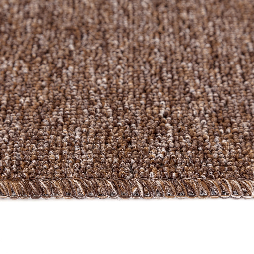 Tappeti per scale  con retro in lattice Marrone 25x60 cm