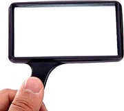 Verglassio per lettori di libri per anziani, binocolo rettangolare 3x ingrandimento lettura per anziani con cattiva vista hobby riparazione osservazione libri