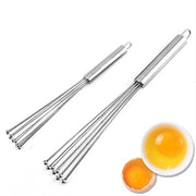 Set di 2 cucchiai in acciaio inossidabile 304 per mescolare, cuocere, frullare, sbattere e amalgamare
