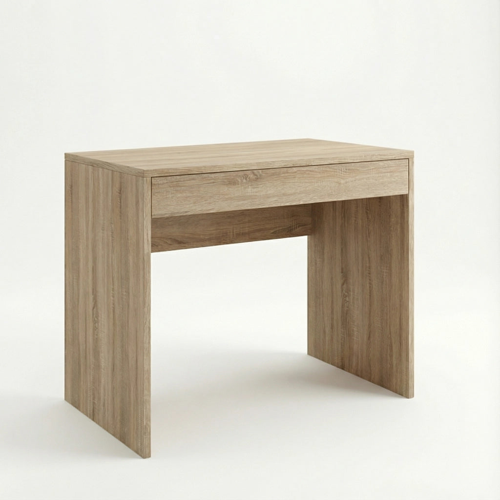 Scrivania FORDE - Spaziosa - Con Cassetto - Rovere Sonoma - Larghezza 75 cm, Altezza 75 cm, Profondit? 50 cm