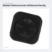Sostegno per telefono portatile - Autoadesivo - Antiscivolo - Accessori per bicicletta - Leggero - Duraturo - Adattamento perfetto - Supporto per telefono