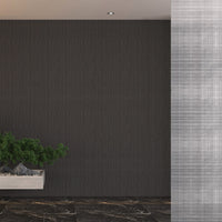 Set 12 Pannelli Decorativi Area 8,6 mq 120x60x2,5 cm Rivestimento Murale Effetto Pietra Graffiata 3D in PU Ossidana