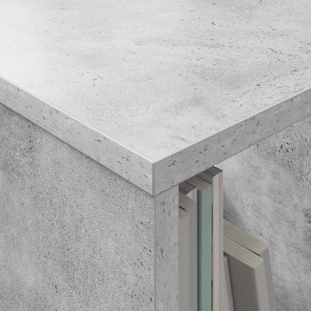 Scaffale per riviste Grigio cemento 35 x 30 x 45 cm CFW1644173