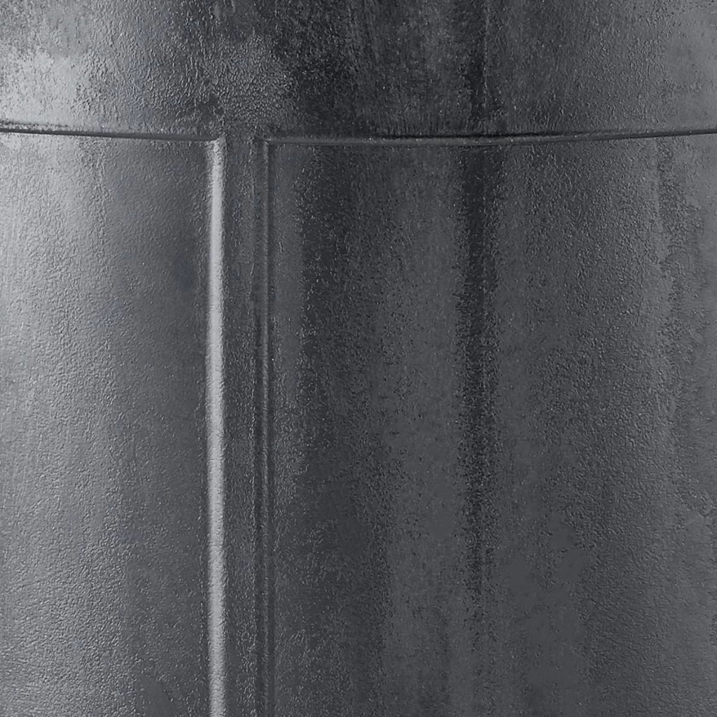 BIDONE IMMONDIZIA SOVRAPPONIBILE Lt 100 - Ø 53 x  h 66 cm - nero  - ICS