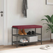 Cuscino per panchina Tessuto Rosso Vino Profondità 35 cm 42043242