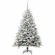 Albero di Natale artificiale pre-illuminato-Albero Natalizio con set di palline 608170