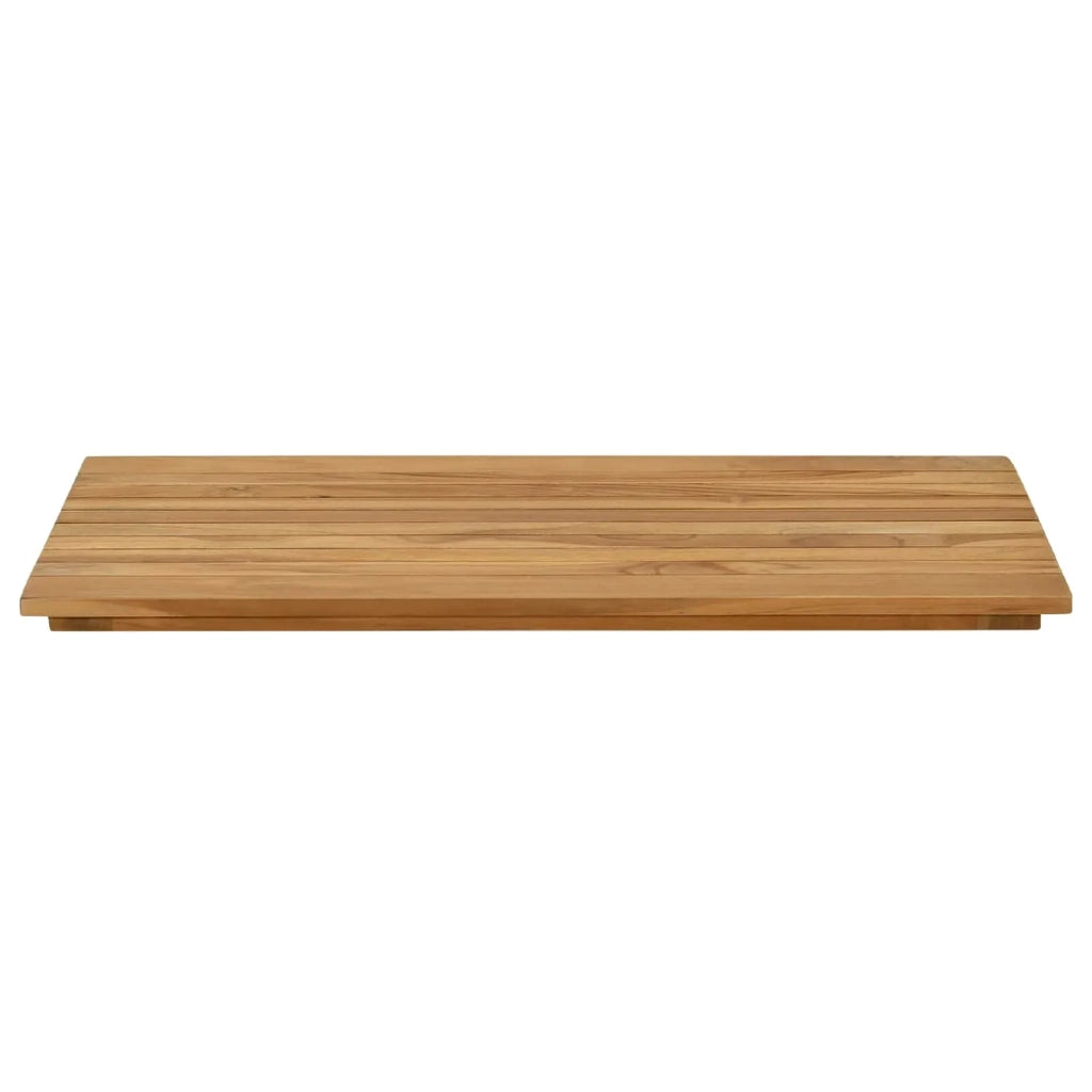 Piano del tavolo 80 x 40 x 3,5 cm Rettangolare Naturale 42033155