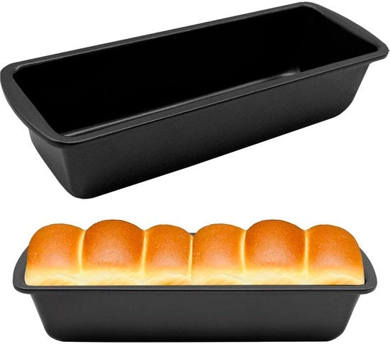 Brodoforma 2-in-1 - Qualità eccellente - 27 x 9,5 cm - Smalto antiruggine - Ideale per la cottura in casa - Nero