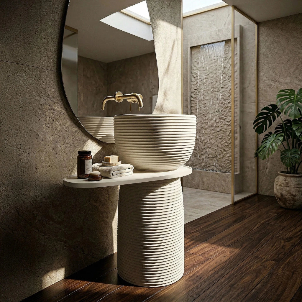 Lavabo Monolitico Rea Azalia