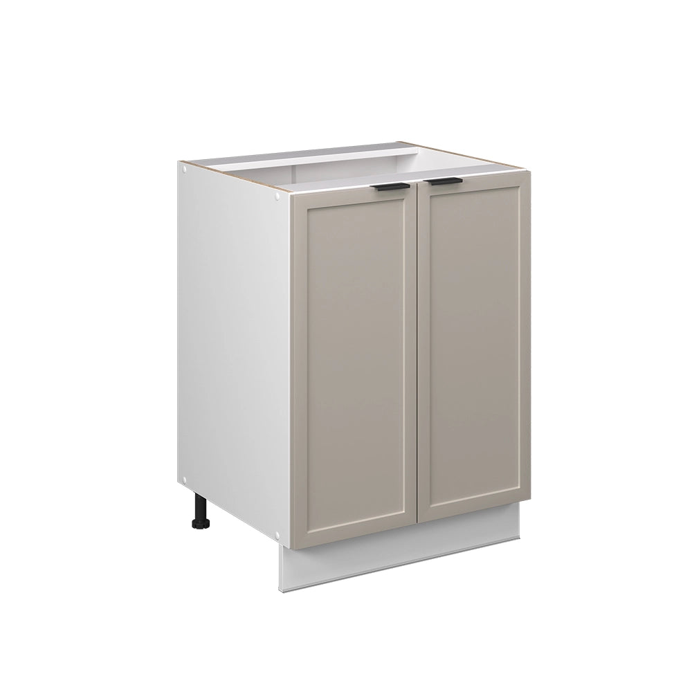 Vicco Mobiletto base cucina GrigioBeige 60 cm senza piano di lavoro