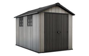 Casetta da Giardino Porta Attrezzi 230x350x242 cmin Duotech Keter Oakland 7511 Grigia