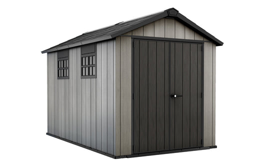 Casetta da Giardino Porta Attrezzi 230x350x242 cmin Duotech Keter Oakland 7511 Grigia